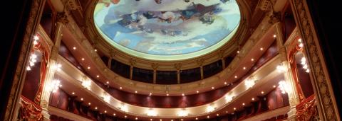 Vue de l'intérieur de l'Opéra de Rennes