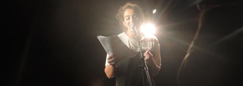 Chloé Maniscalco sur scène