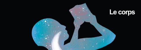 Silhouette d'une personne qui lit