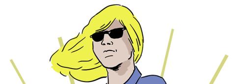 Personnage dessiné avec des lunettes