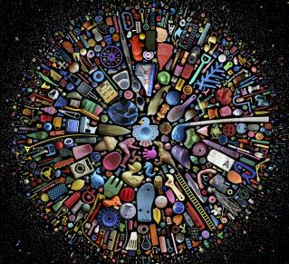 visuel exposition déchets plastiques