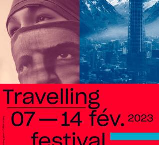 Affiche du festival de cinéma rennais Travelling