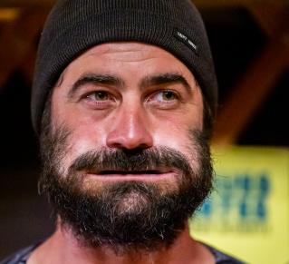 Jonas Séradin qui fait une grimace