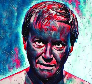 Peinture d'un visage