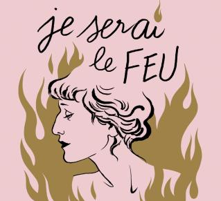 Couverture du livre « Je serai le feu » de Diglee