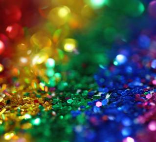 Des paillettes aux couleurs LGBTQI+