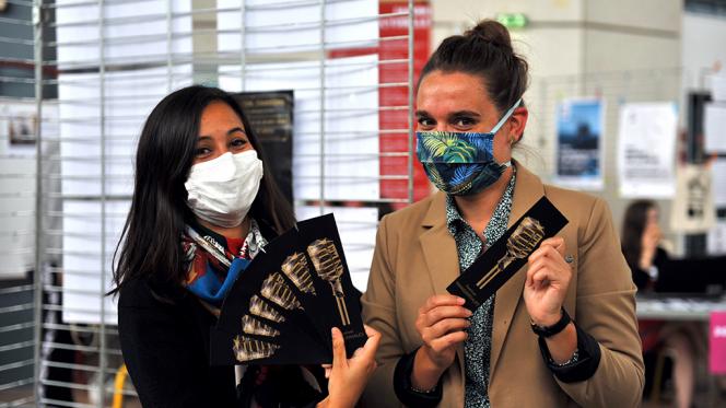 Marianne Di Benedetto et Gaëlle Debeaux, programmatrices du festival Transversales