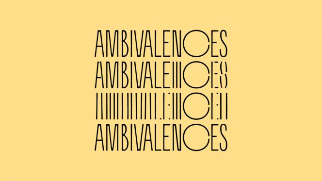 Le terme "ambivalences" écrit sur fond jaune