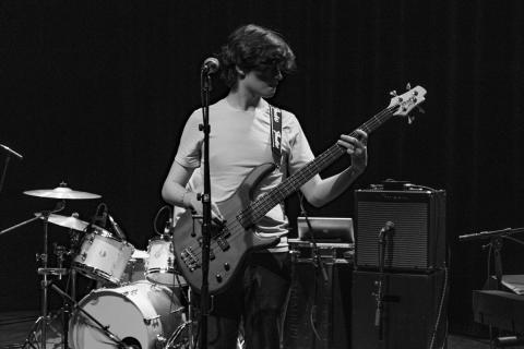 Photos prises lors de la résidence d’Egone Line au Tambour, Université Rennes 2