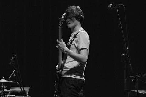 Photos prises lors de la résidence d’Egone Line au Tambour, Université Rennes 2