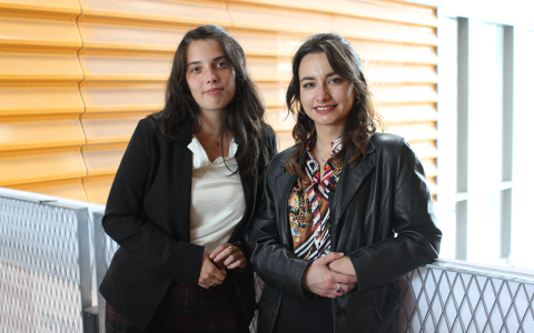 Célia Frankel et Malou Beziat