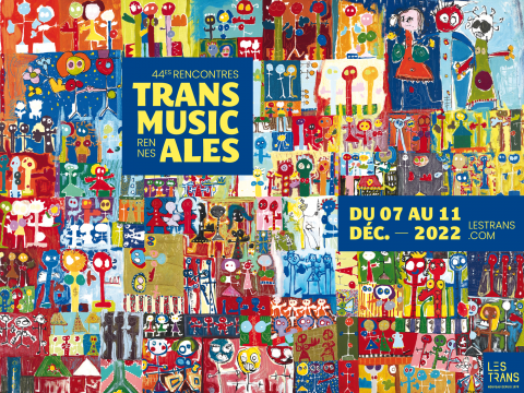Affiche des 44e rencontres TRANSMUSICALES