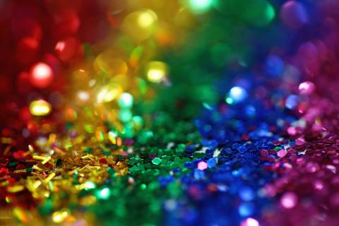 Des paillettes aux couleurs LGBTQI+