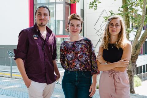 Sacha Kalcina, Lisa Marchand, Chloé Damay